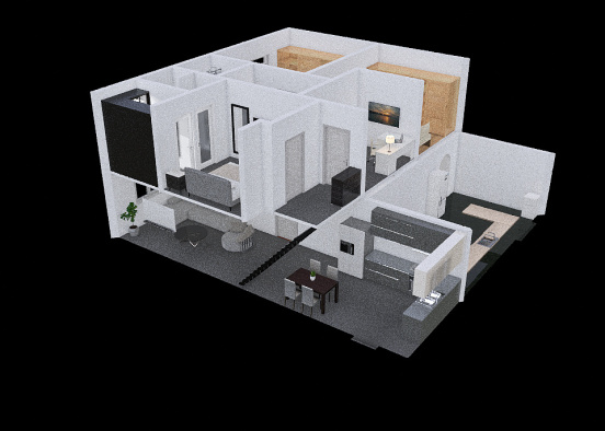 In-House Rear Double Extension Design Rendering