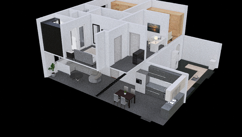 In-House Rear Double Extension 3d design picture 405.83