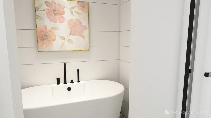 master bathroom 3d design renderings