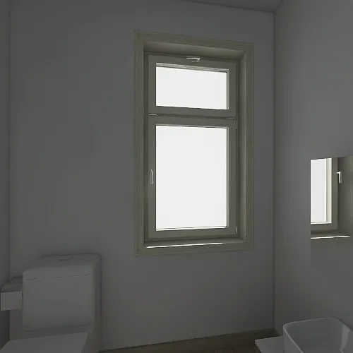 Cuarto de baño Pequeño 3d design renderings