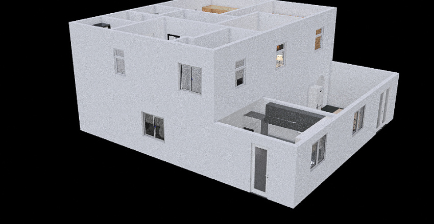 Double Ext. - Permitted Dev. 3d design renderings