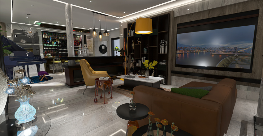 Hills 80012 Interior Design Render