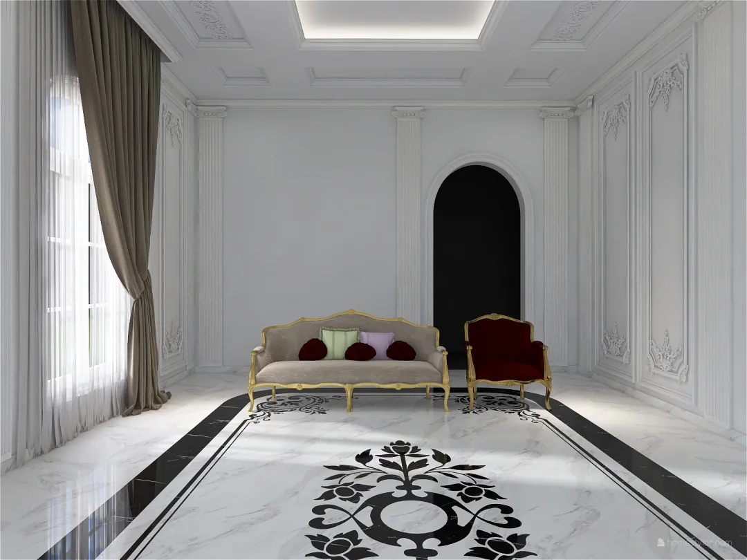 newclassic classic villa2 3d design renderings