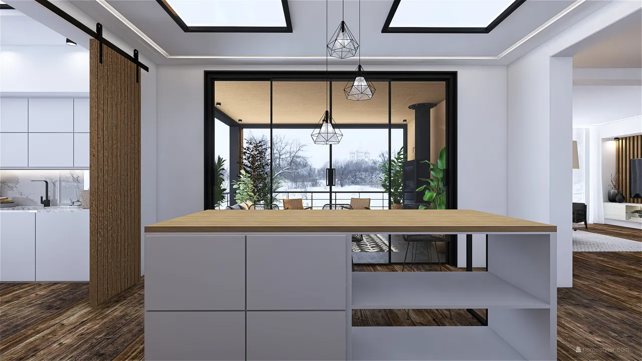 Kitchen 3d design renderings