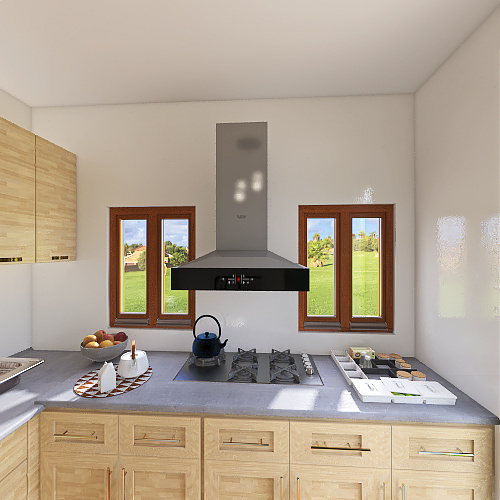 diseño cocina (kitchen) 3d design renderings