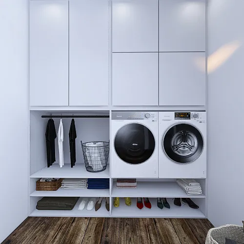 LaundryRoom 3d design renderings