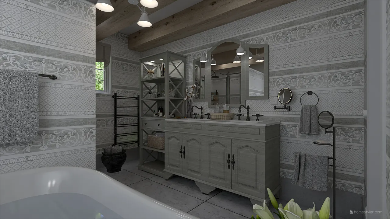 StyleOther WoodTones Grey UnnamedSpace 3d design renderings