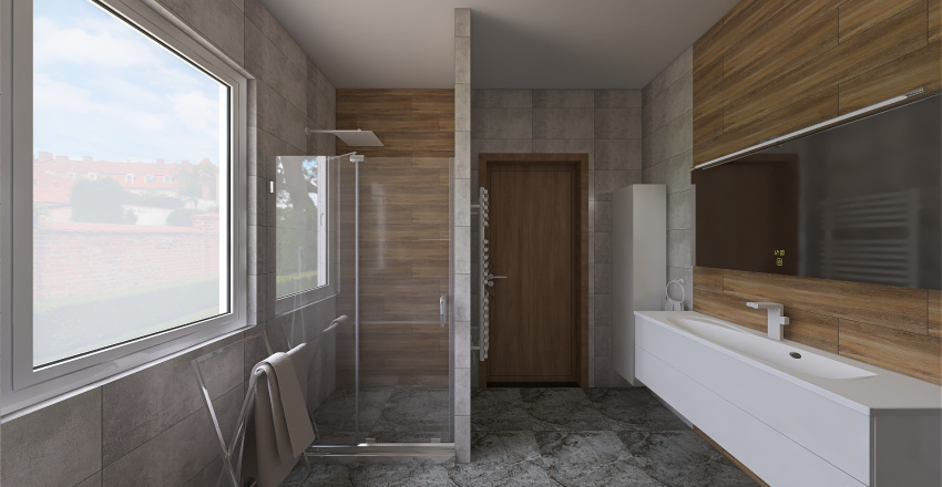 S.Zsolt és Judit fürdőszoba 3d design renderings