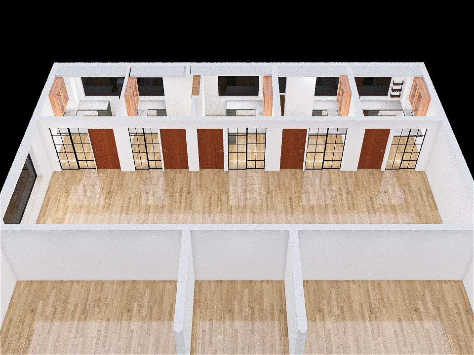 BRICK HOUSE 3d design renderings
