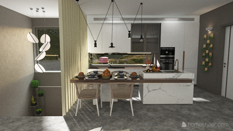 modern house 1 3d design renderings