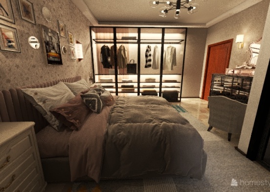 simple room Design Rendering