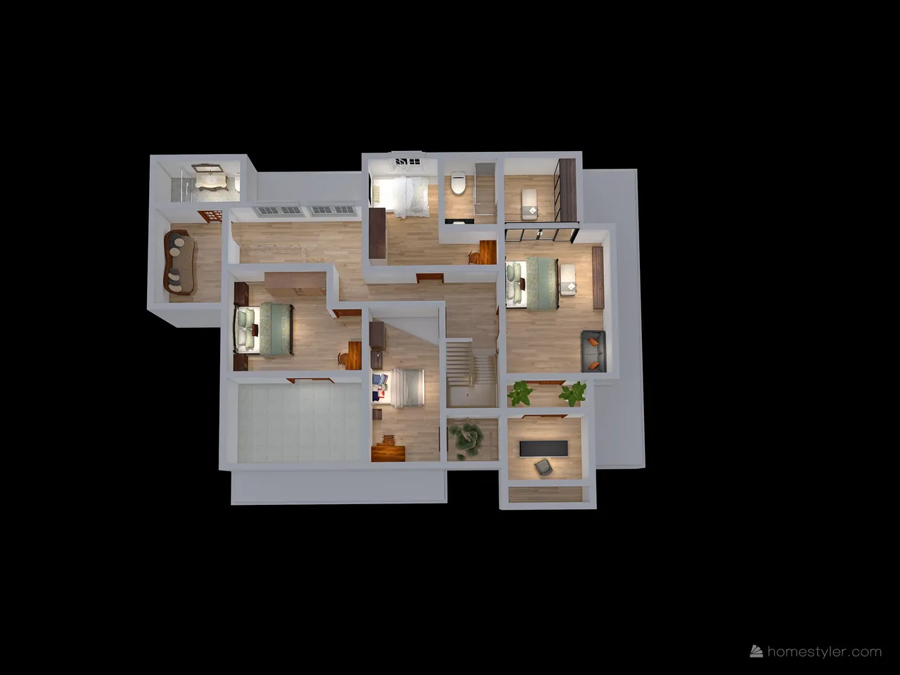 Copy of thong new home v2 3d design renderings