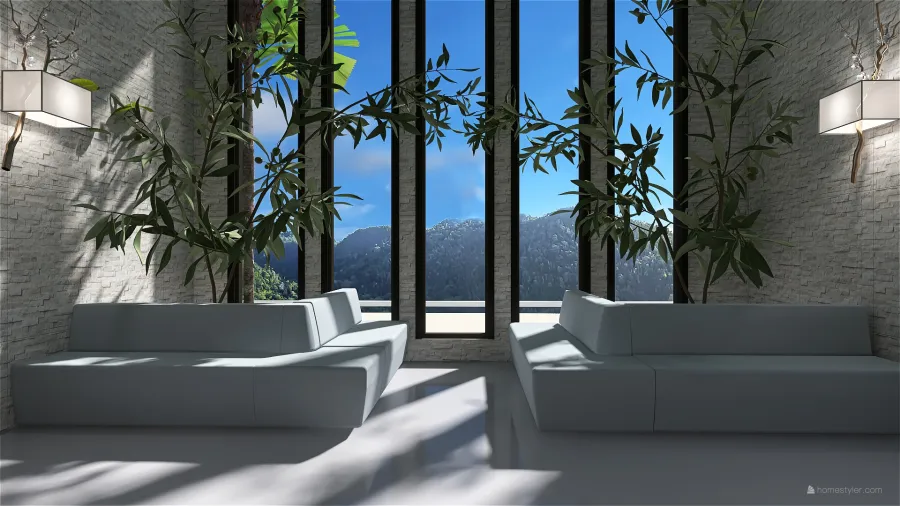 Reception 3d design renderings