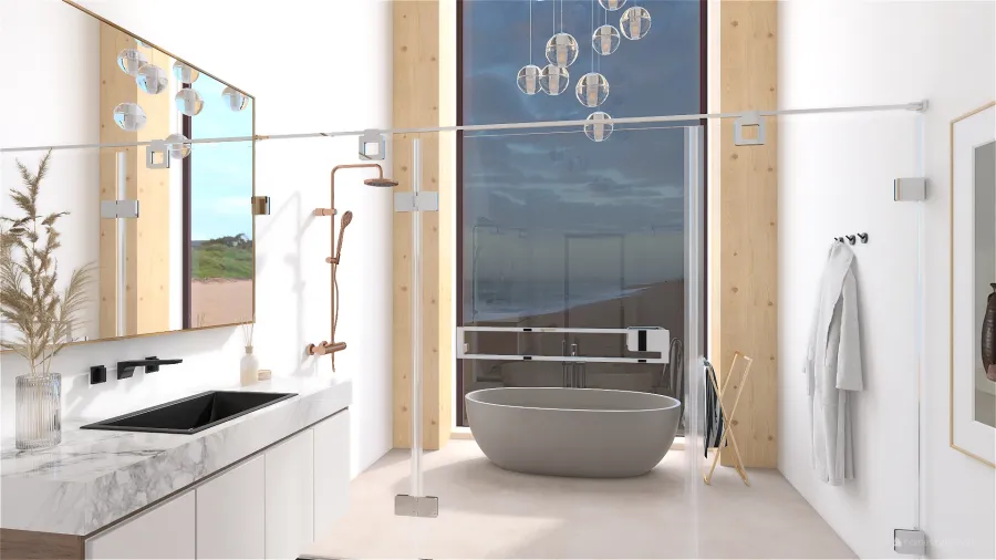 Casa Mediterrânea 3d design renderings