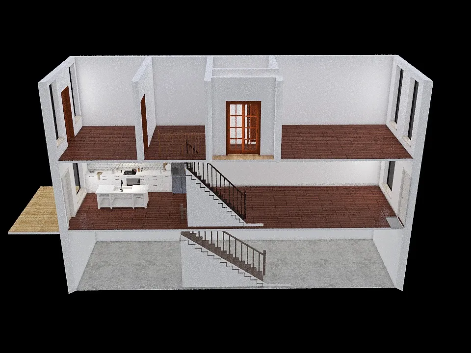 Baltimore House 3d design renderings