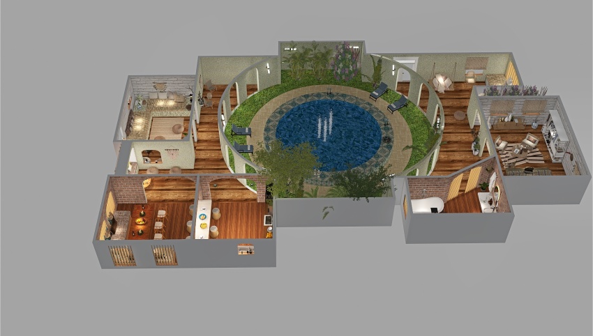 #HSDAResidential -Ocean Front Villa 3d design picture 975.65