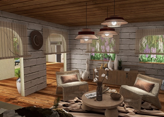 #HSDAResidential -Ocean Front Villa Design Rendering