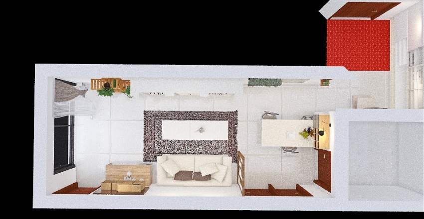 livingroom937*300 3d design renderings