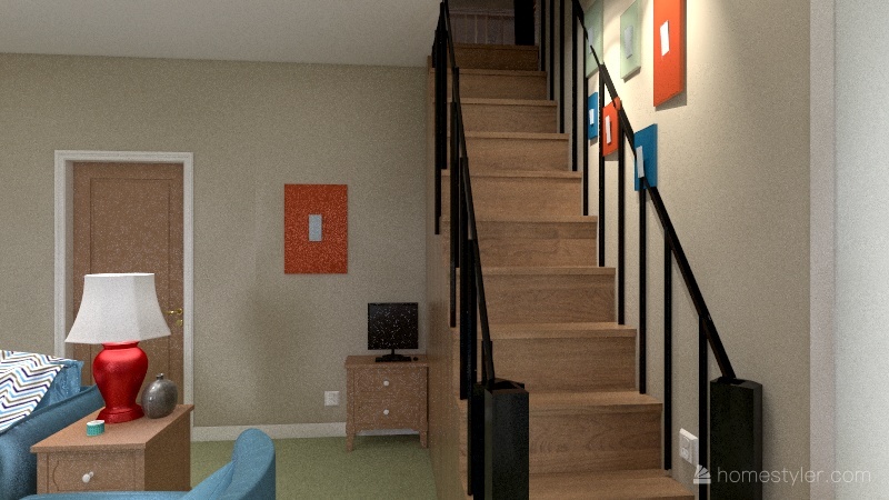 Loud House 3d design renderings