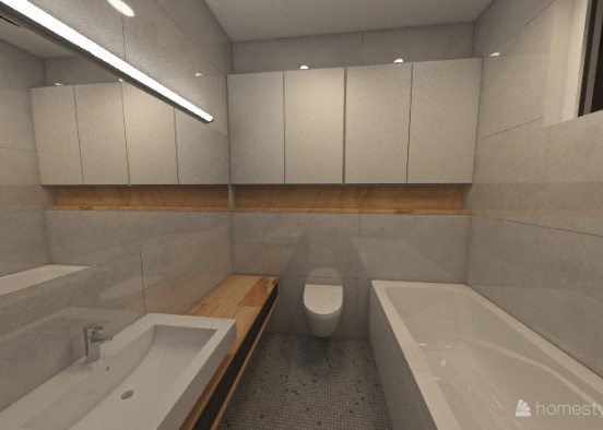 ванна Design Rendering