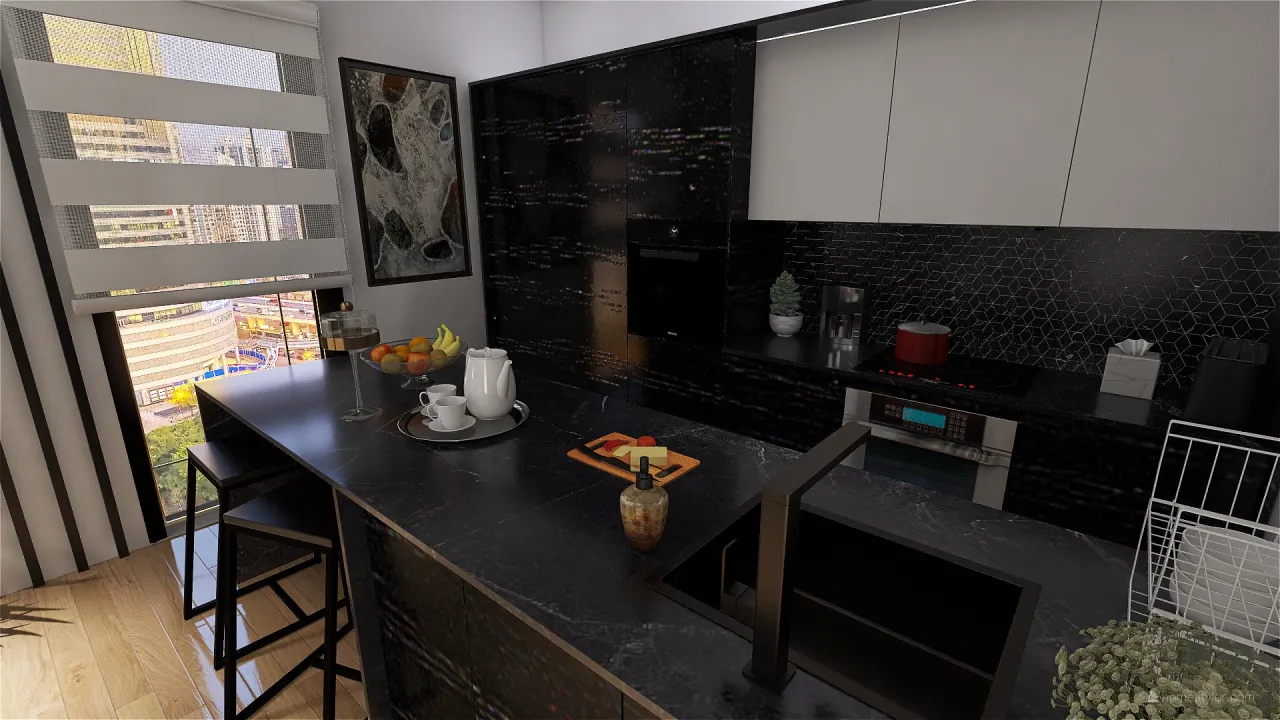 Kitchen 3d design renderings