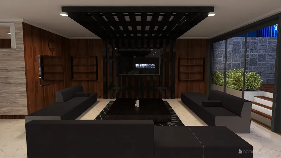 Modern condo house 3d design renderings