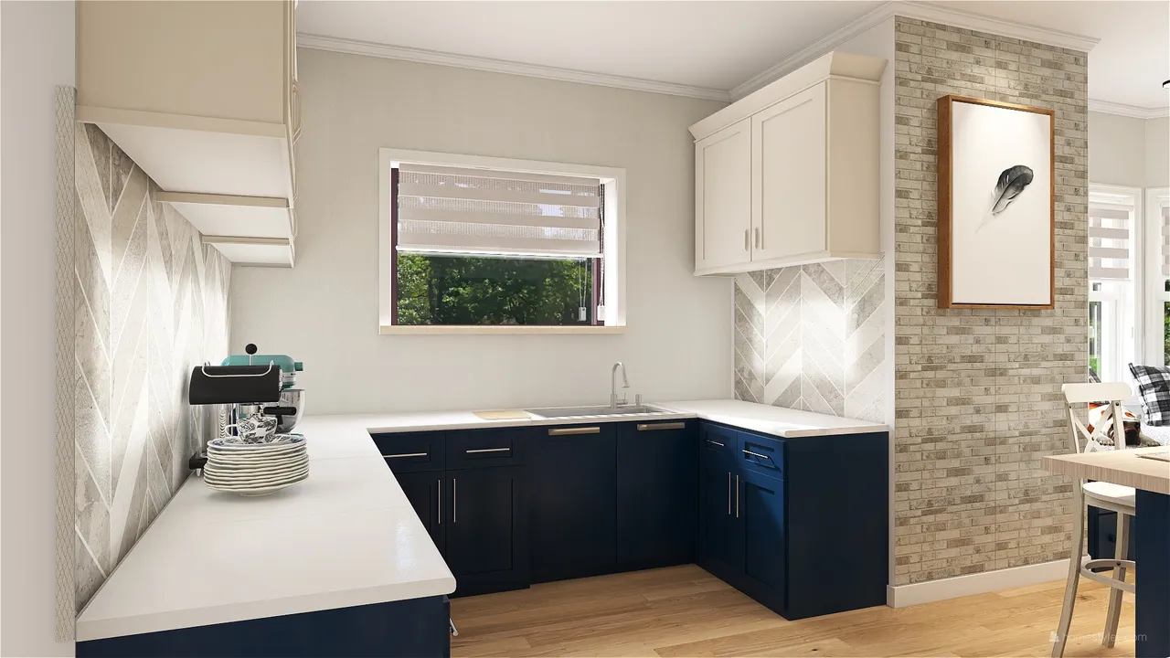 Kitchen 3d design renderings