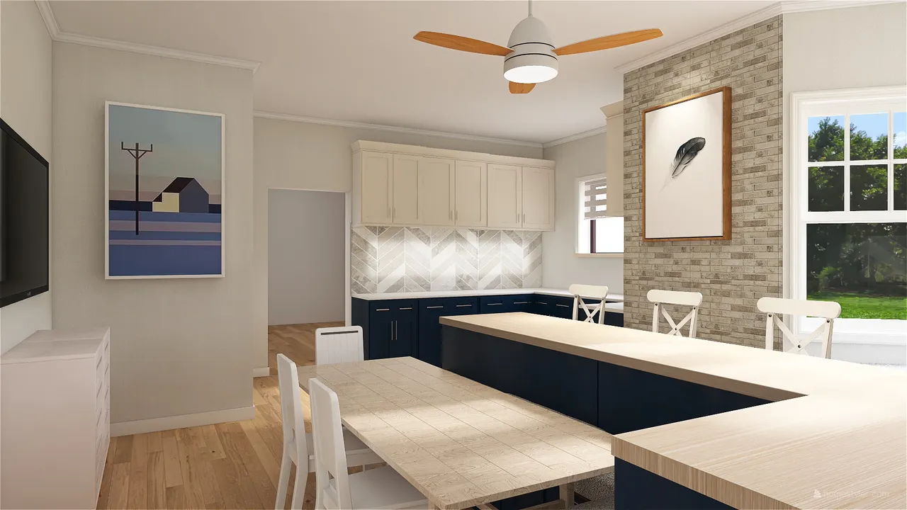 Kitchen 3d design renderings