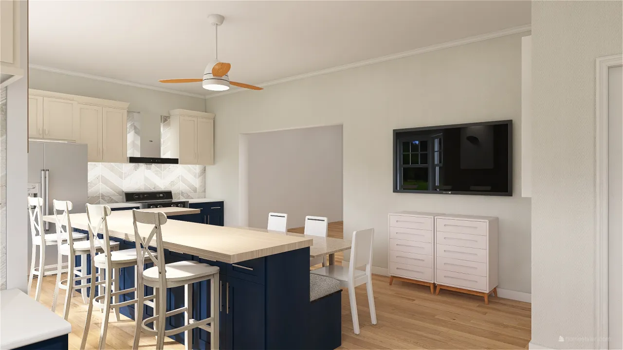 Kitchen 3d design renderings