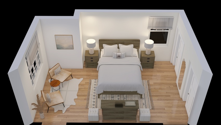 TAFURI Guest Room Floor Plan 3d design picture 32.11