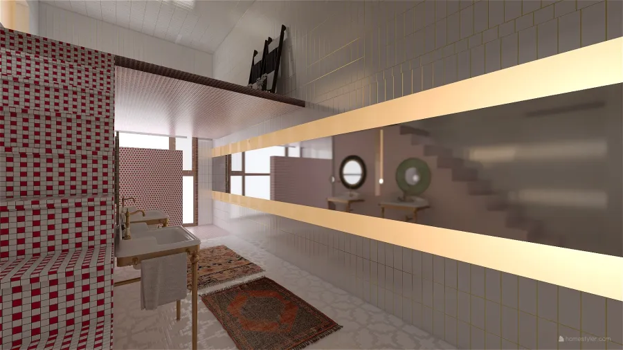 Refurbished Appartment 3d design renderings
