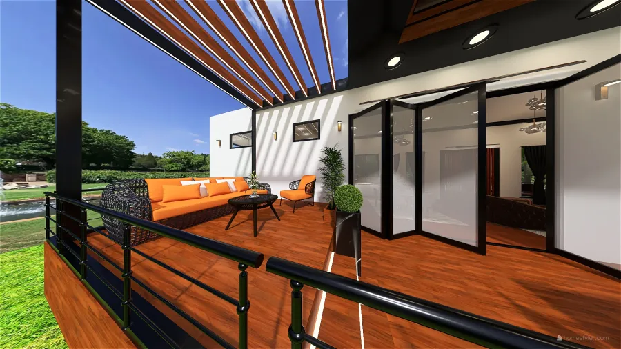 Deck Porch 3d design renderings