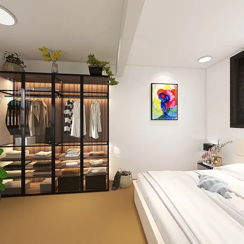 Bedroom - Batman 3d design renderings