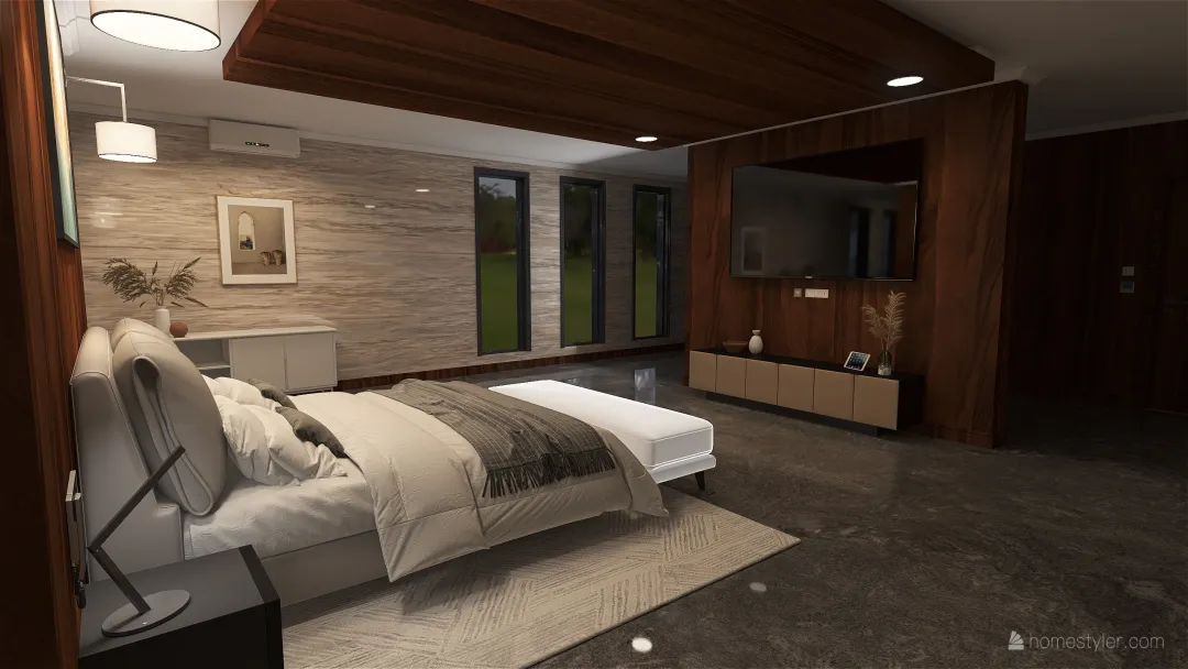 Modern condo house 3d design renderings