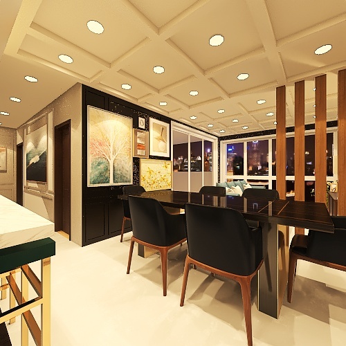 CONDOMINIUM Interior Design Render