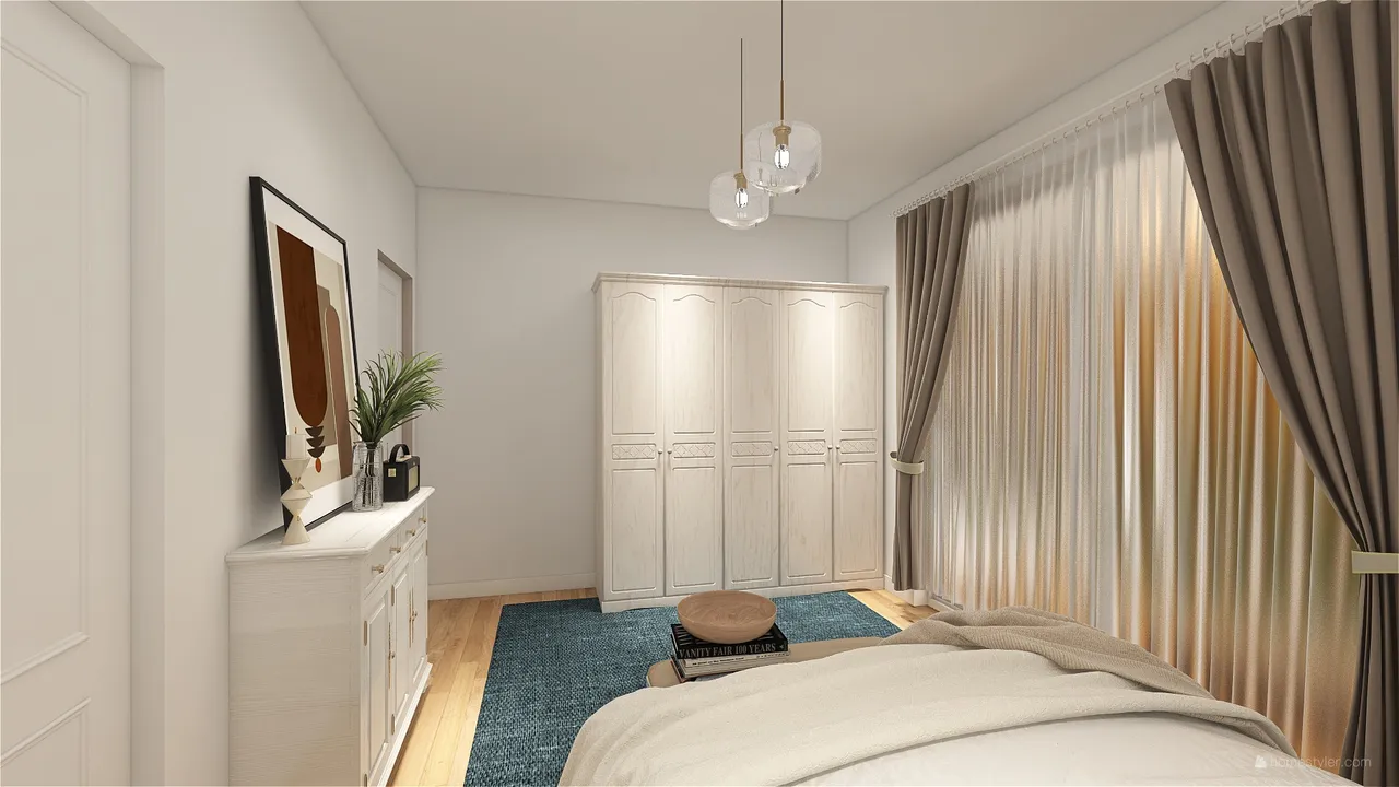 MasterBedroom 3d design renderings