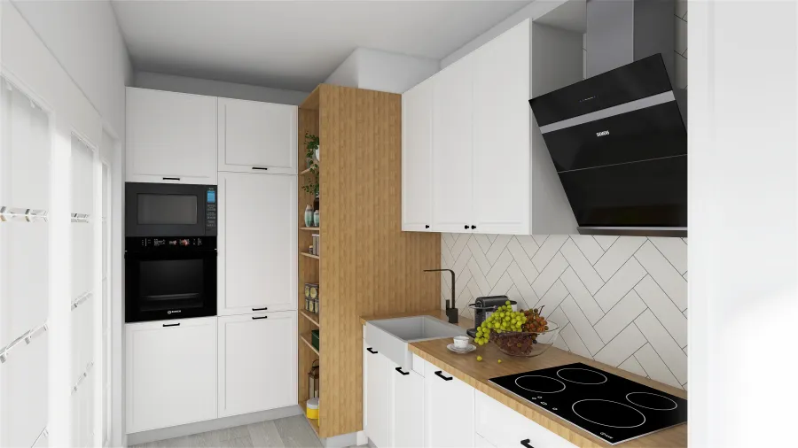 Mari's Kitchen 3d design renderings