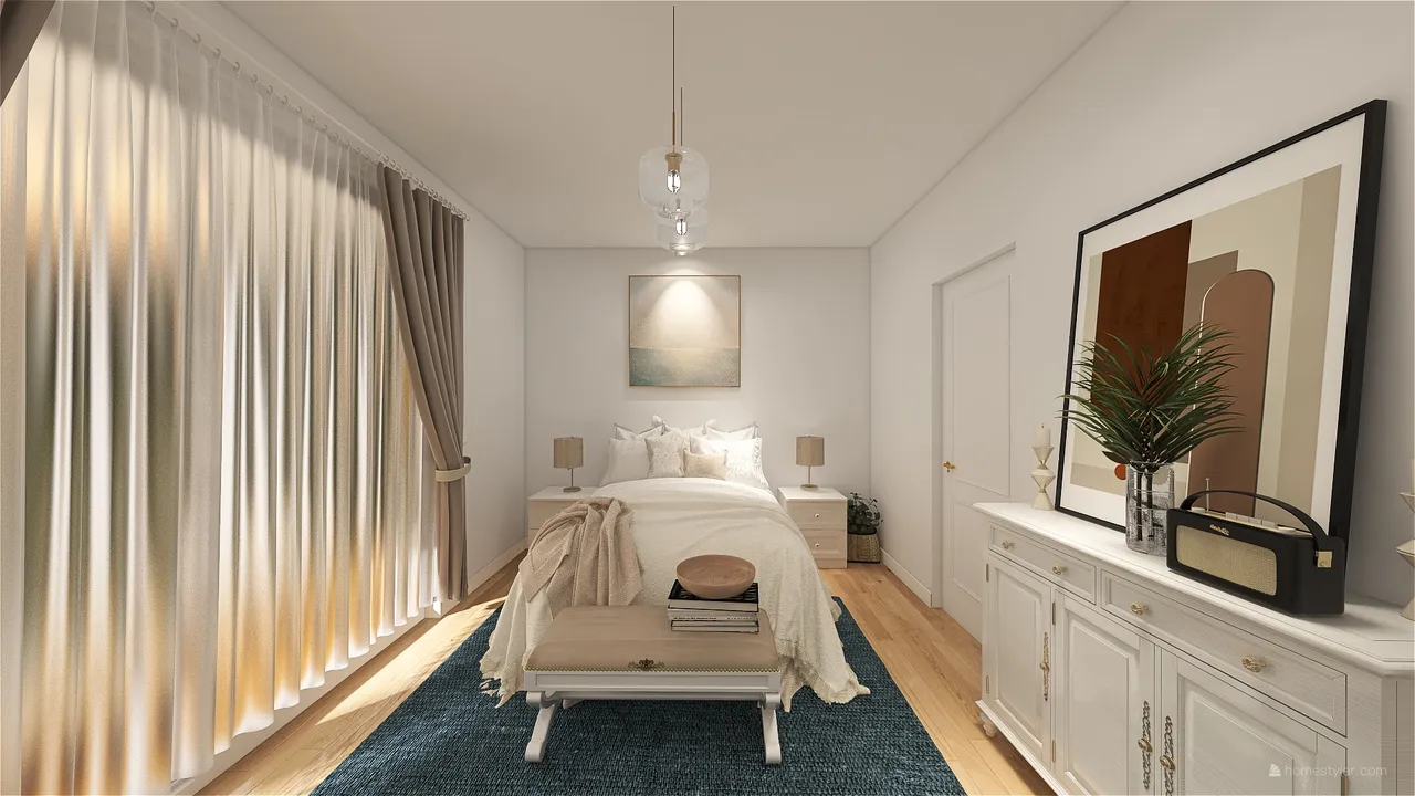 MasterBedroom 3d design renderings