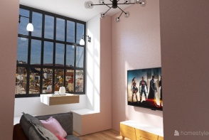 Mini Apartment Design Rendering