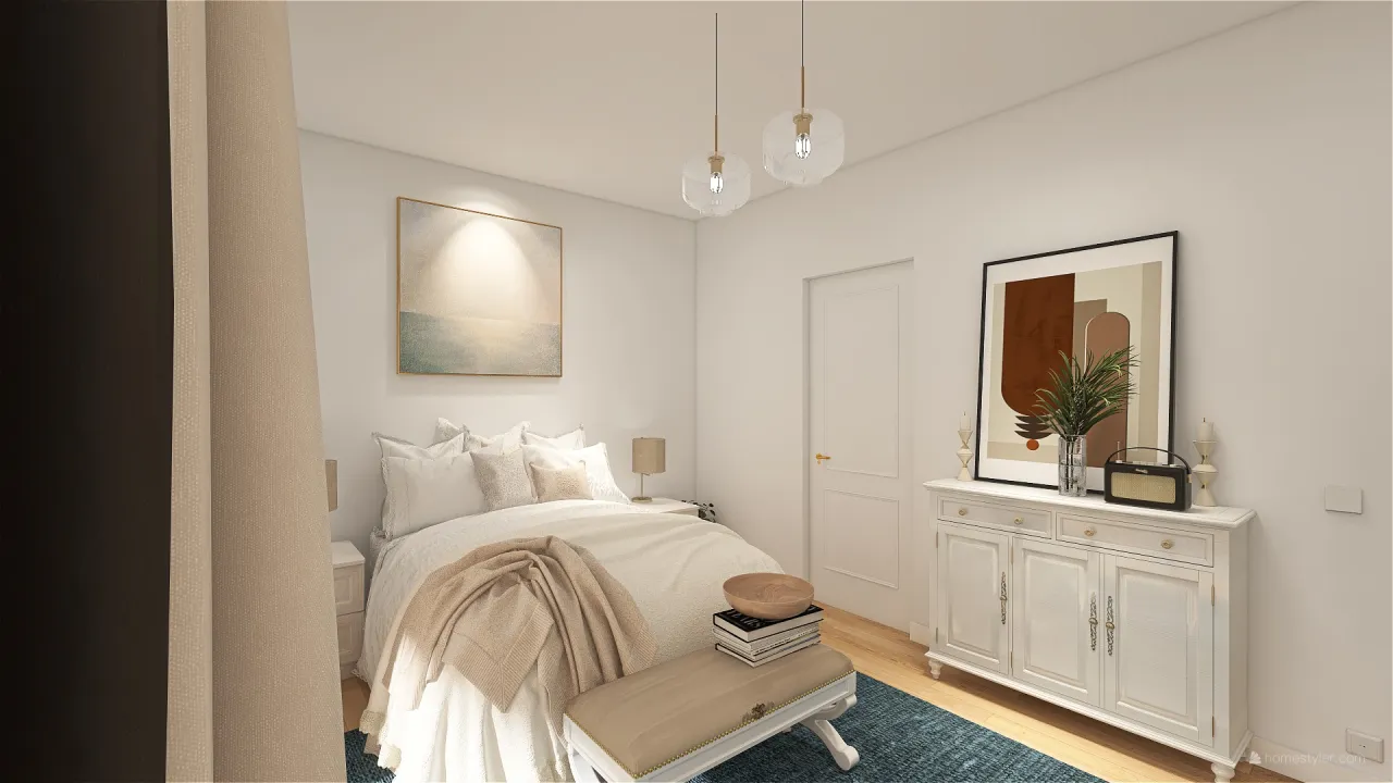 MasterBedroom 3d design renderings