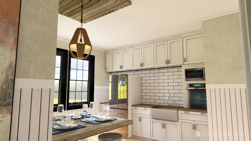 Unsellable house, re-design Interior Design Render