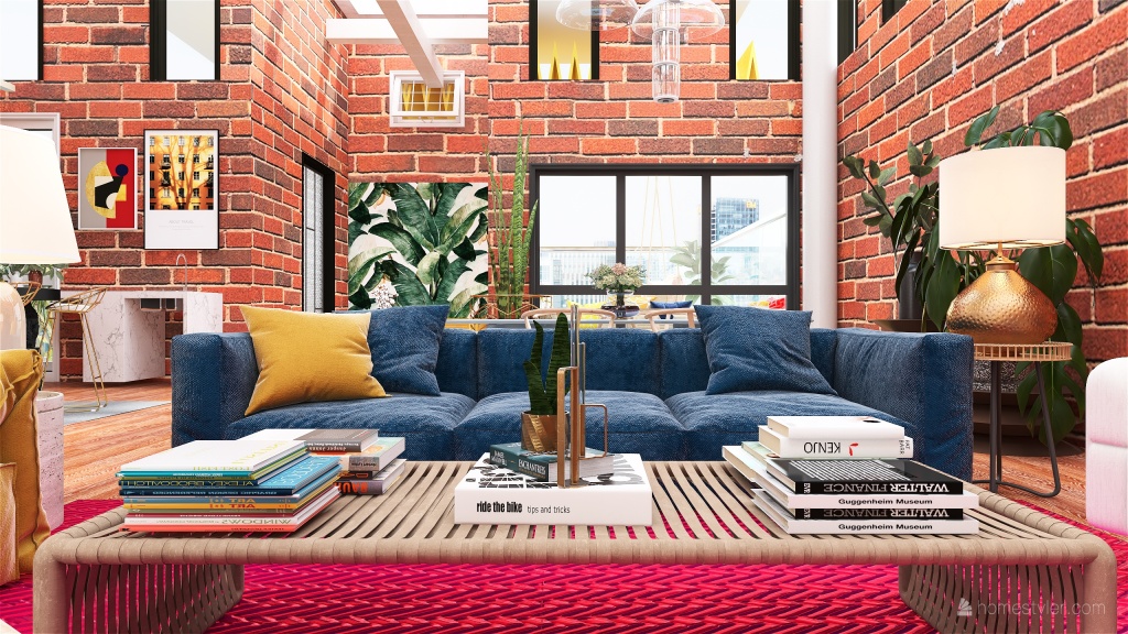 NYC Apartment. 3d design renderings