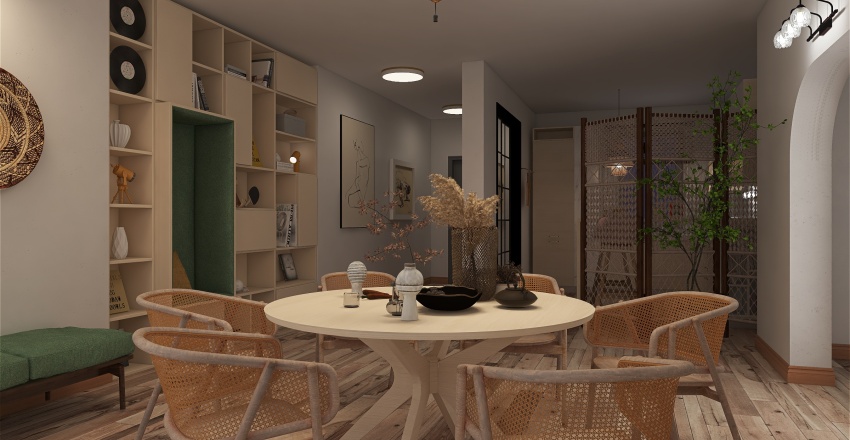 City apartment 3d design renderings
