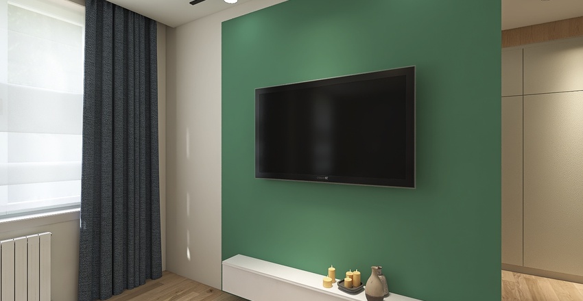 Down-town house Interior Design Render
