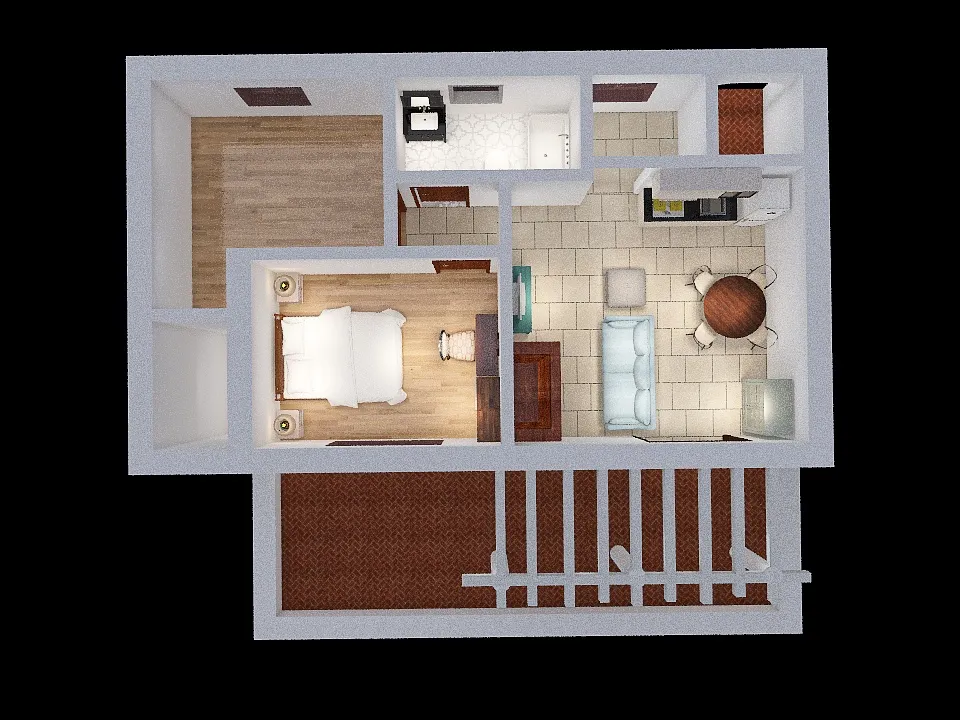 Copy of casa com 1 andar e res chao-1 3d design renderings