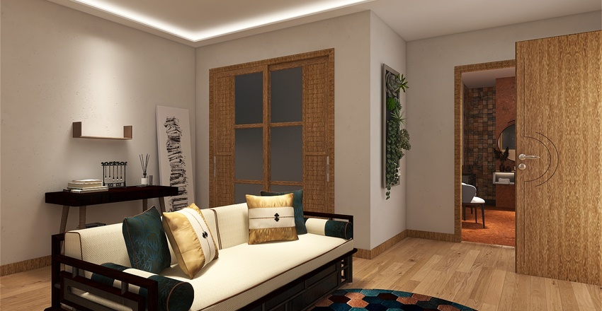 Bedroom1 3d design renderings