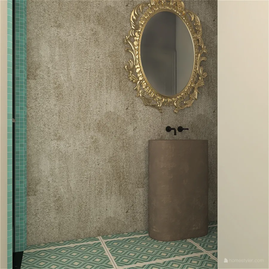Washroom1 3d design renderings