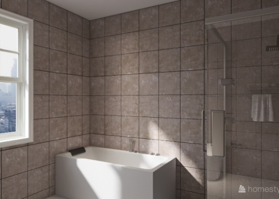 dream bathroom Design Rendering