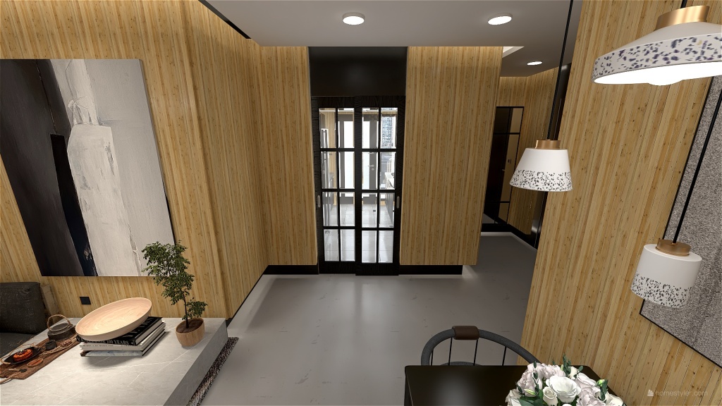 Corridor/Lounge 3d design renderings