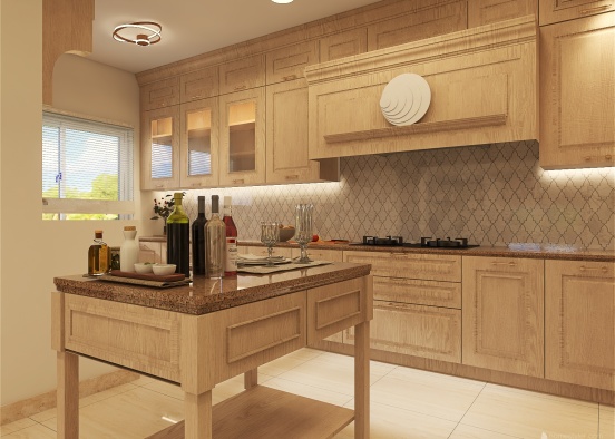 grasshopper kitchen -option 2 Design Rendering